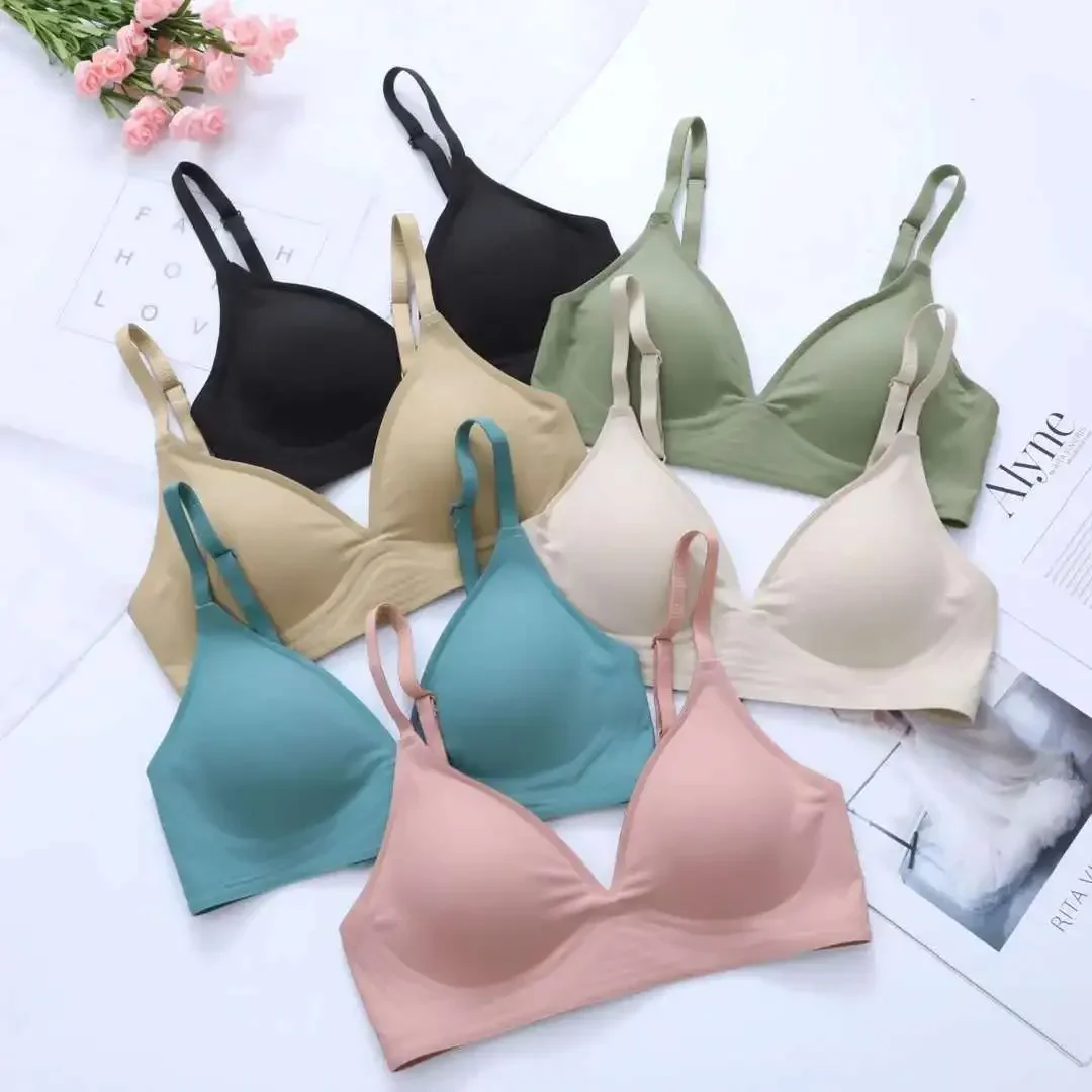 Latex Jelly Underwear Seamless - огляд і ціна Sleep Bra Bralette