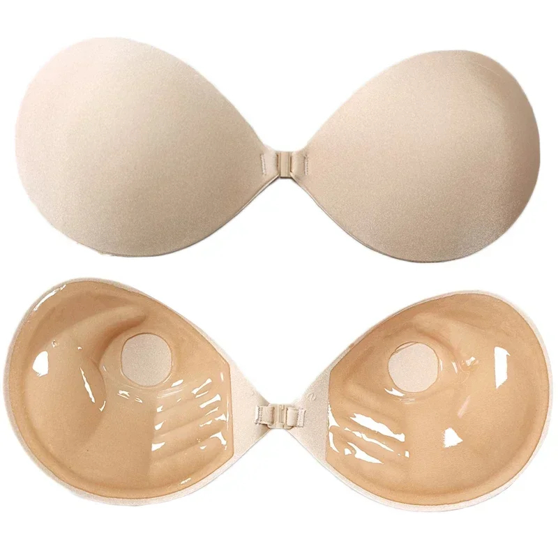1/2PCS Palm Push Up Invisible  - огляд і ціна Strapless Bra Adhesive